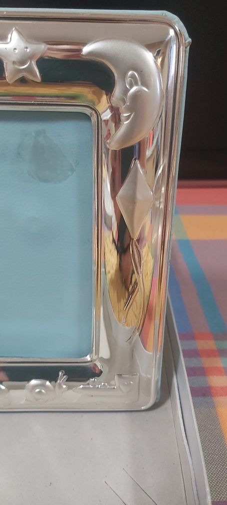 Moldura Prata Criança