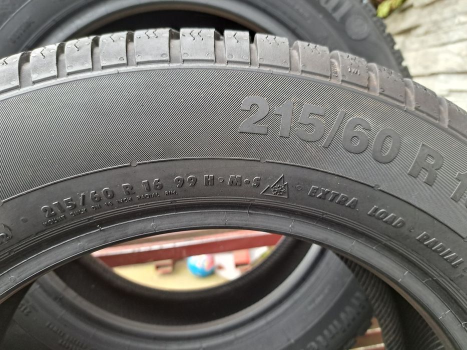 4 Opony zimowe 215/60 R16 Continental Montaż i wyważanie Gratis!