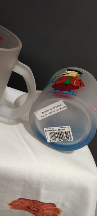 Kubki dla dziadka, ręcznie malowane