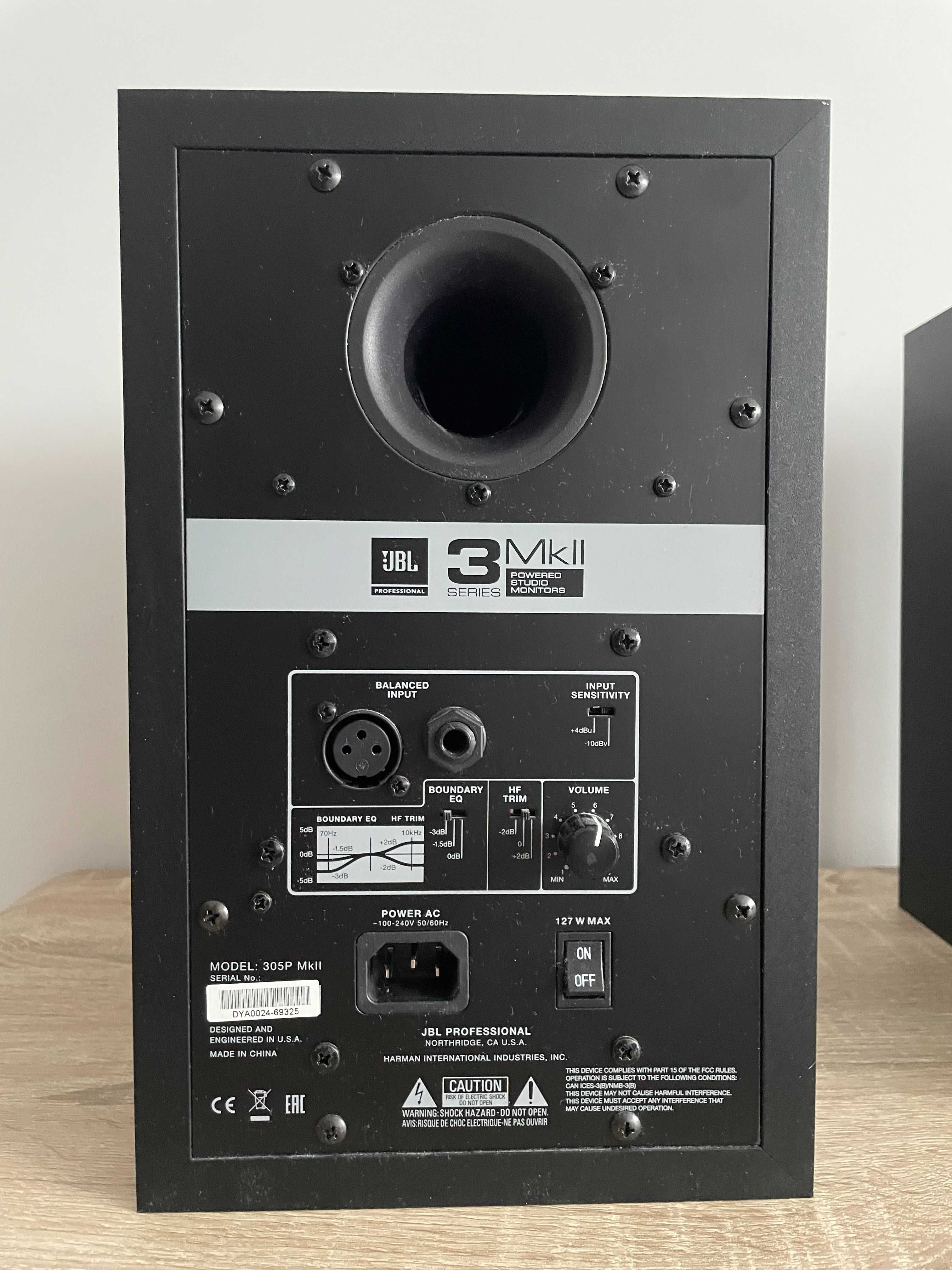 Monitory Studyjne JBL 305 MKII