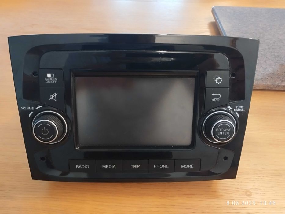 Fabryczne Radio Fiat Doblo +kod. Wysyłka.