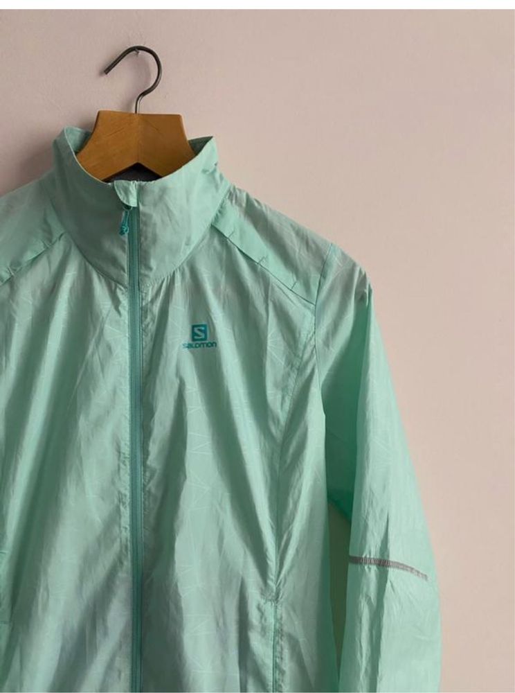 Жіноча вітровка Salomon AGILE WIND JKT W | Розмір L |