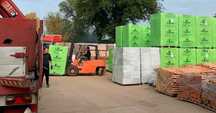 Газоблок СтоунЛайт від виробника є доставка за адресою манипулятером