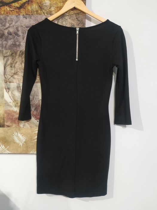 Nowa bez metki, czarna, seksowna tunika H&M r. M,38