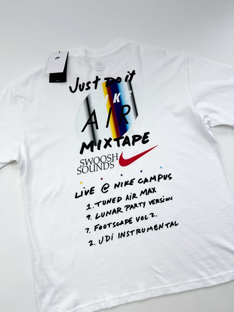 Оригінал! Чоловіча Футболка Nike M90 Mixtape біла (М) / Нова!
