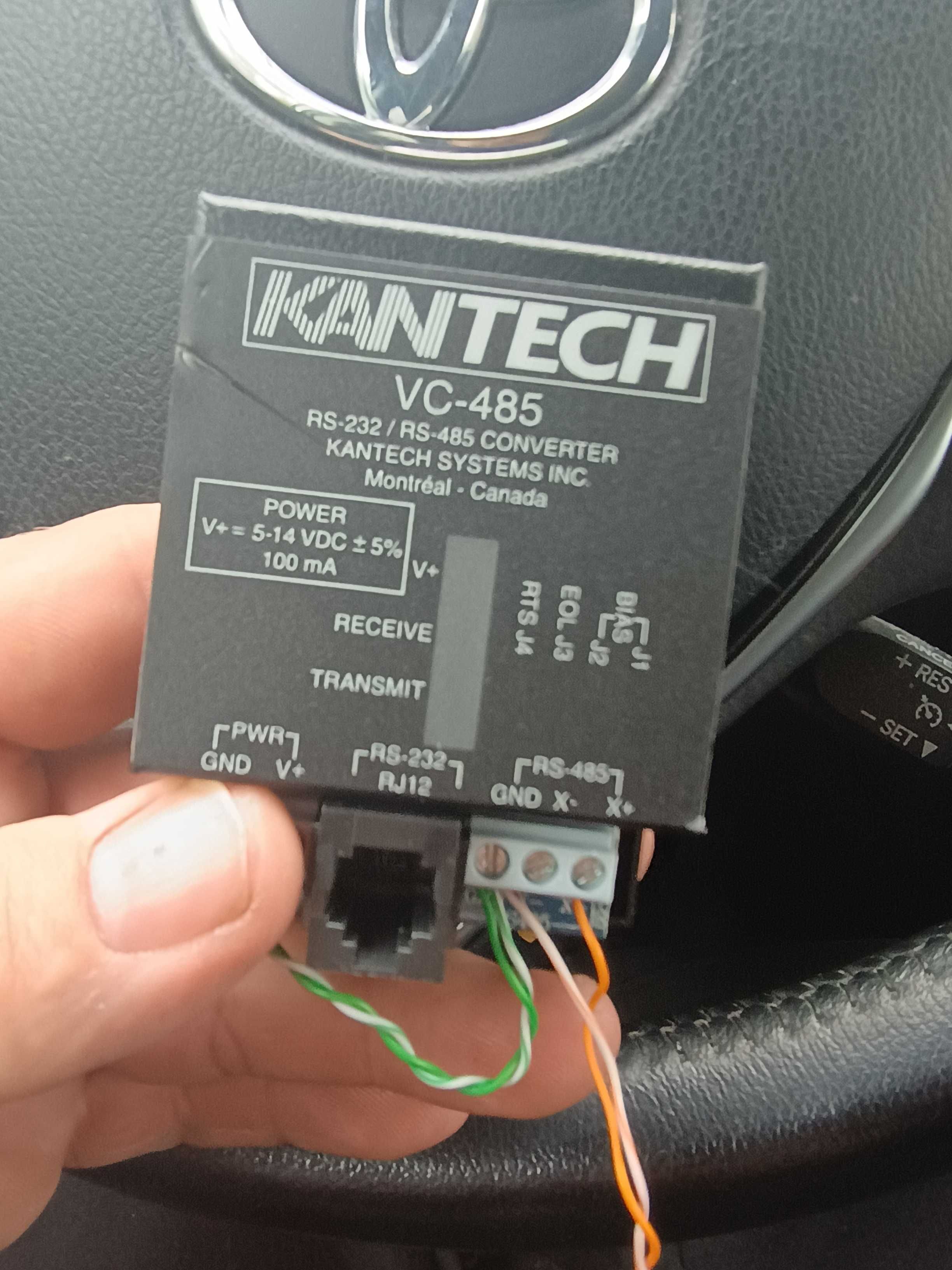 Kantech VC-485 Wielofunkcyjny interfejs komunikacyjny RS-232 na RS-485