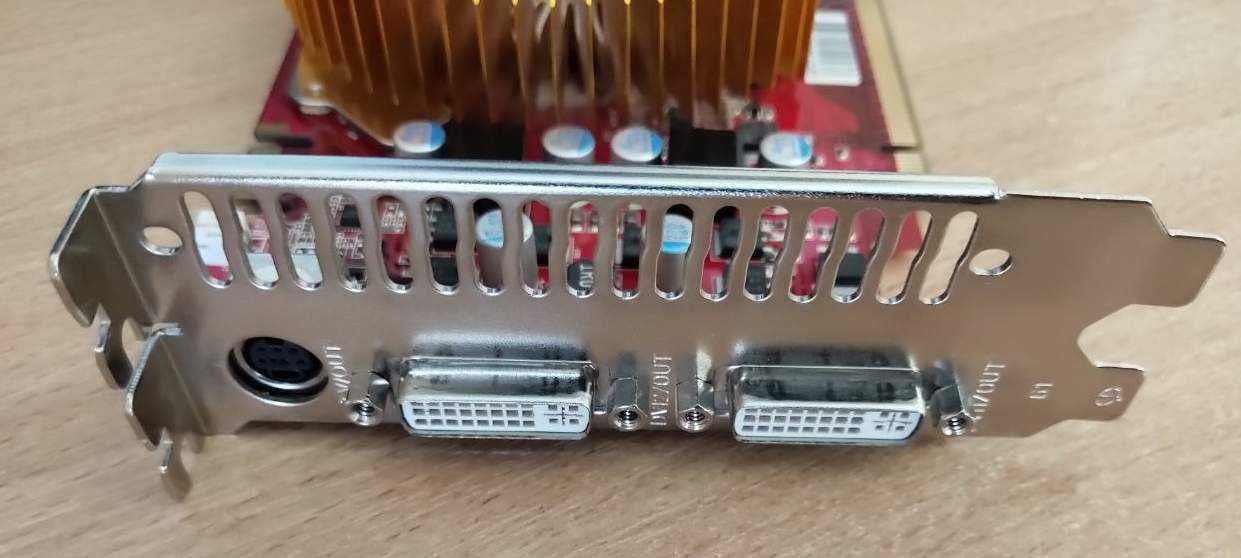 Продам видеокарты PCI-Ex ASUS EAH3450 256МБ, PALIT 9600GT 512Mb