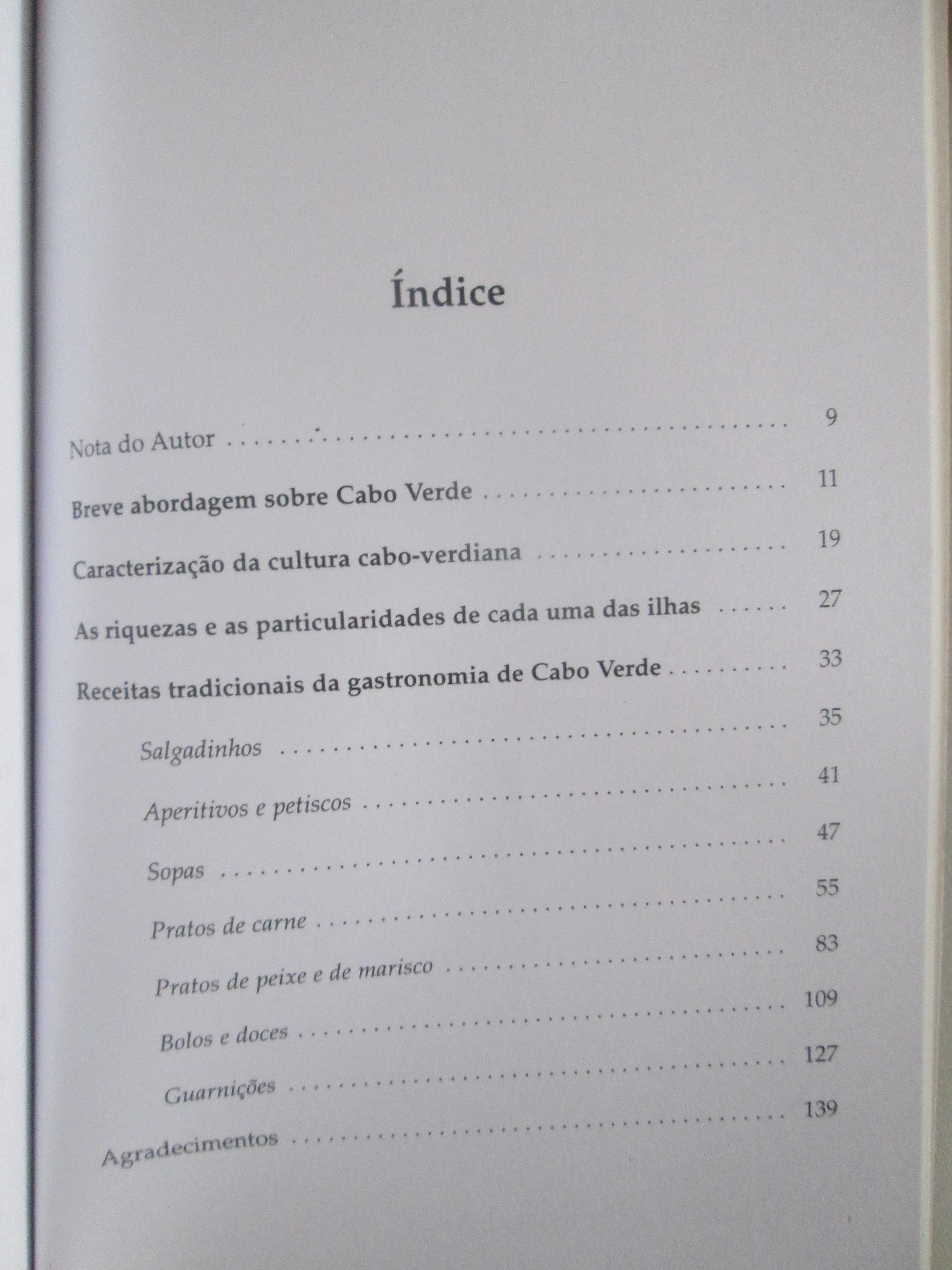 Cabo Verde: Tradições e Sabores, de Yara dos Santos