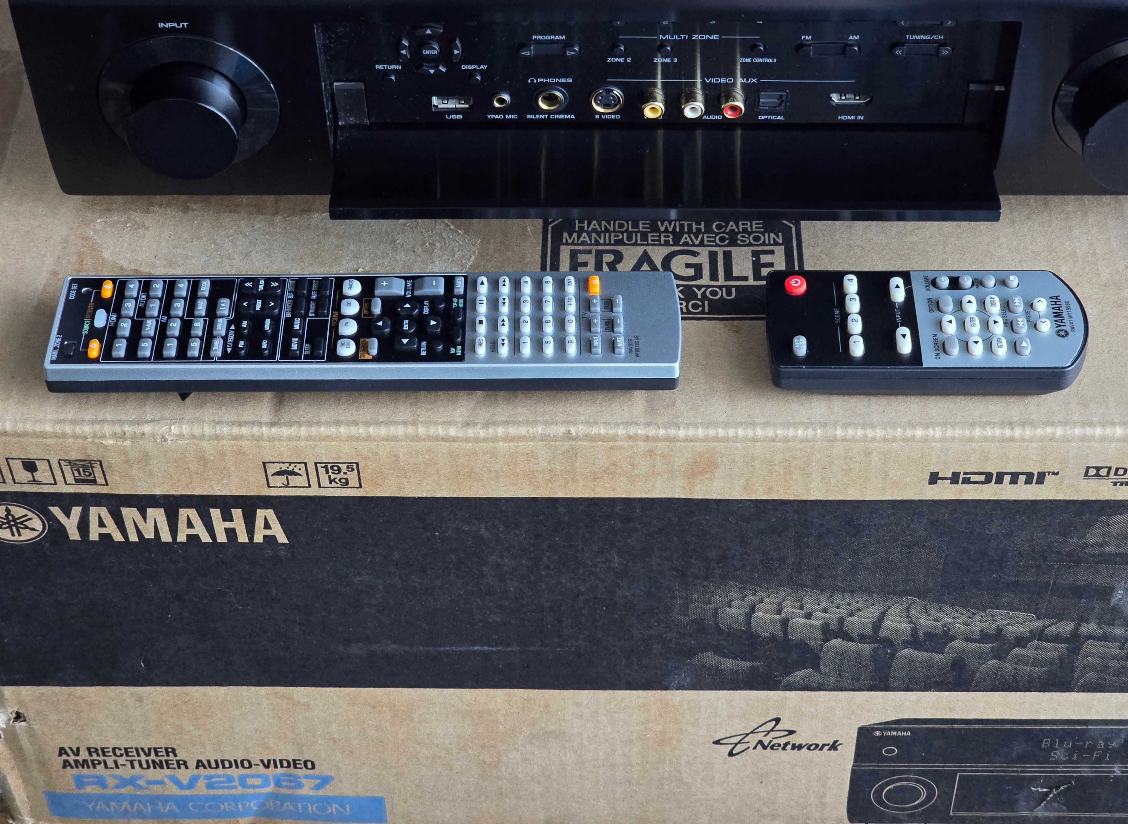 Yamaha RX-V2067 Amplituner sieciowy 9.2