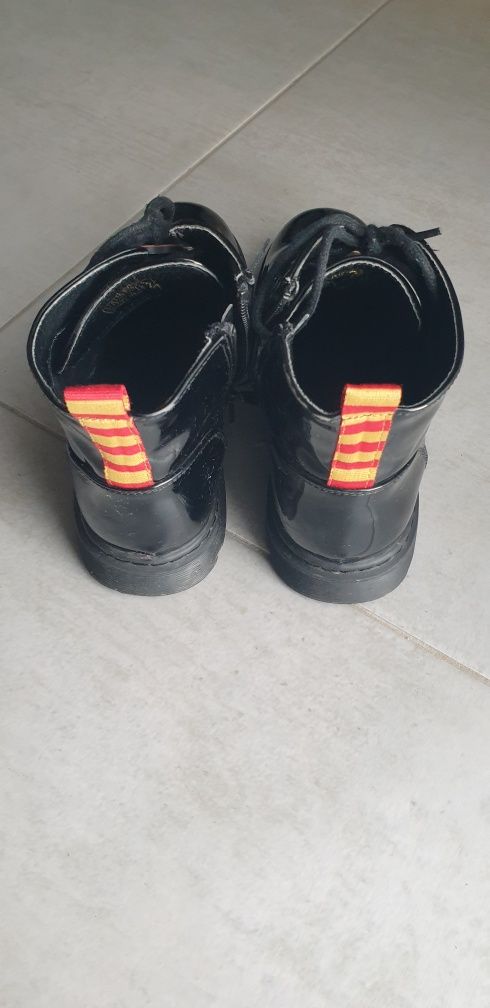 Botki, buty, Harry Potter, lakierowane, dziewczęce