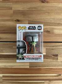 Funko Pop The Mandalorian with The Child 402, Star Wars, como novo