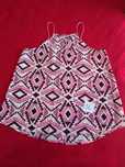 Top tons rosa e preto M/L
