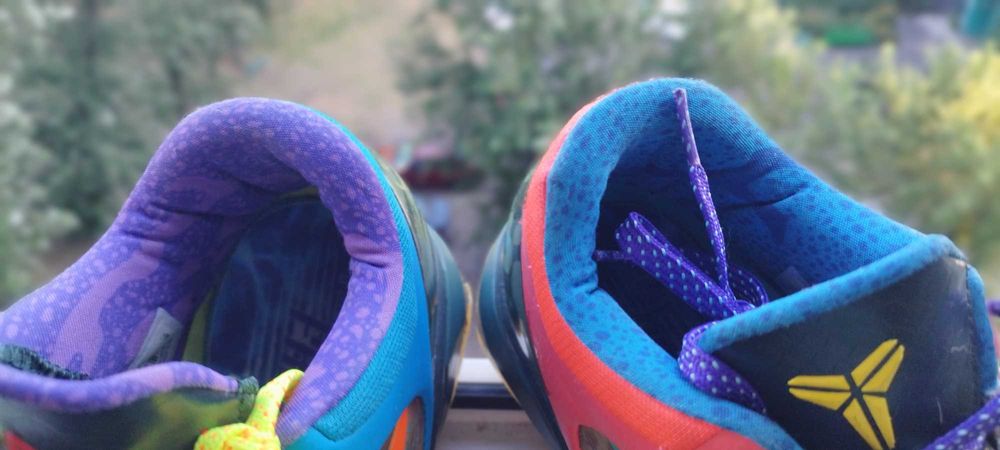 Nike Zoom Kobe VII Red Blue Purple WTK Розмір 44-28см