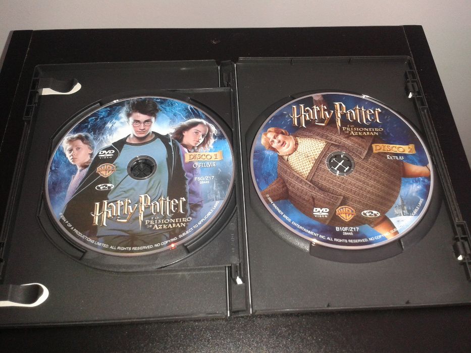 2 Dvd´s Harry Potter + 1 VH´s Harry Potter