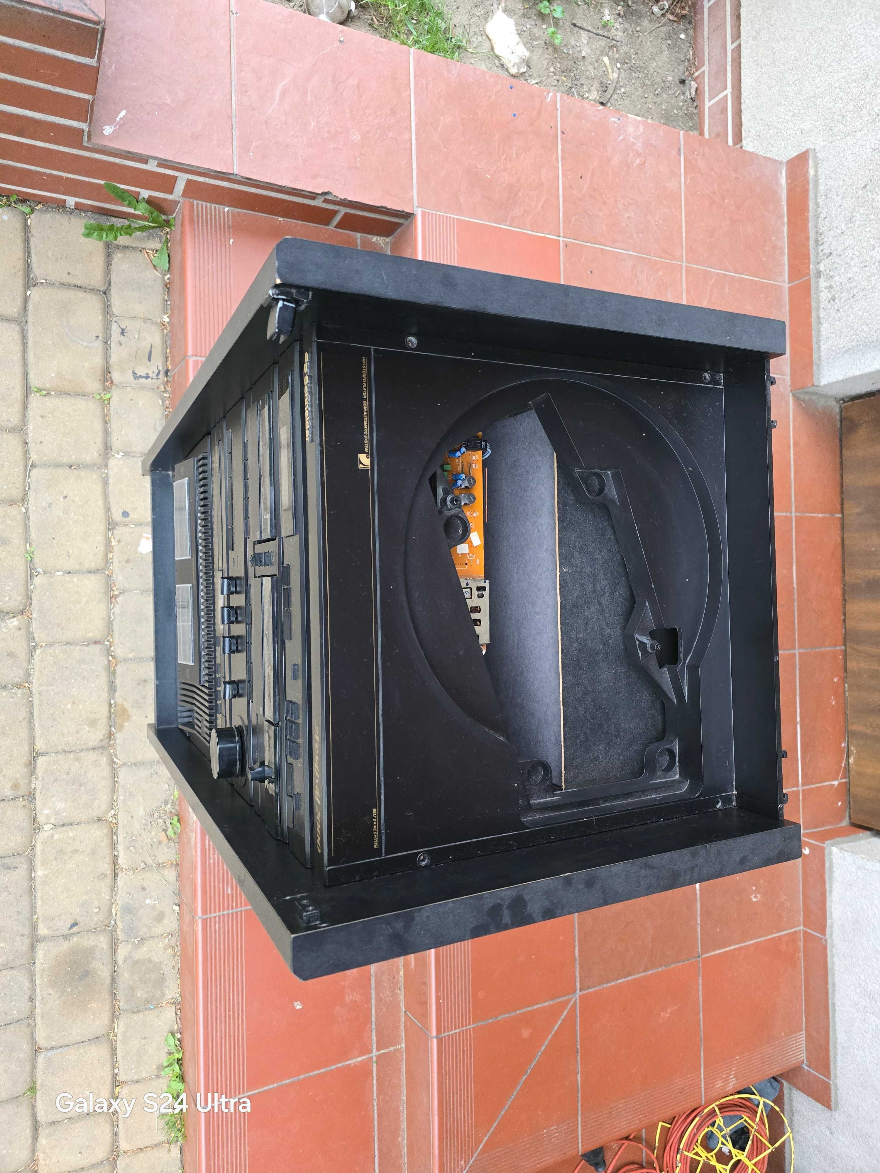 wieża schneider festiwal 2000 szafka końcówka mocy 1000w