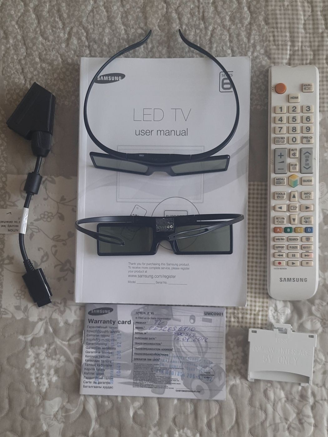 Телевизор SAMSUNG UE32ES6710SXXH  (smart, 3d)