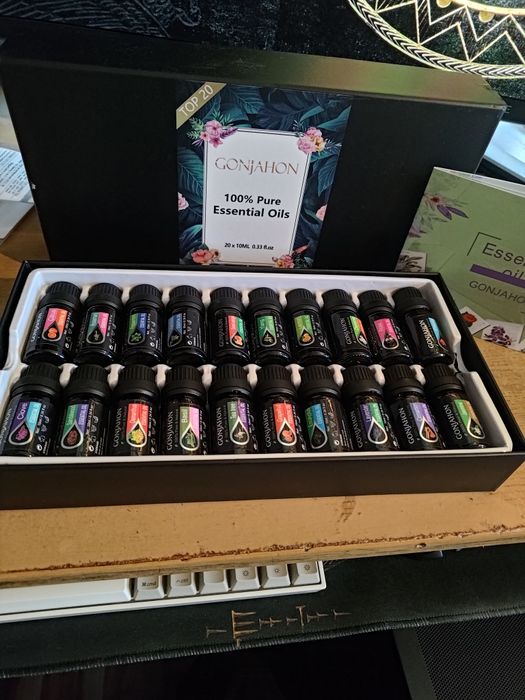 Zestaw 20 sztuk olejków eterycznych 10ml