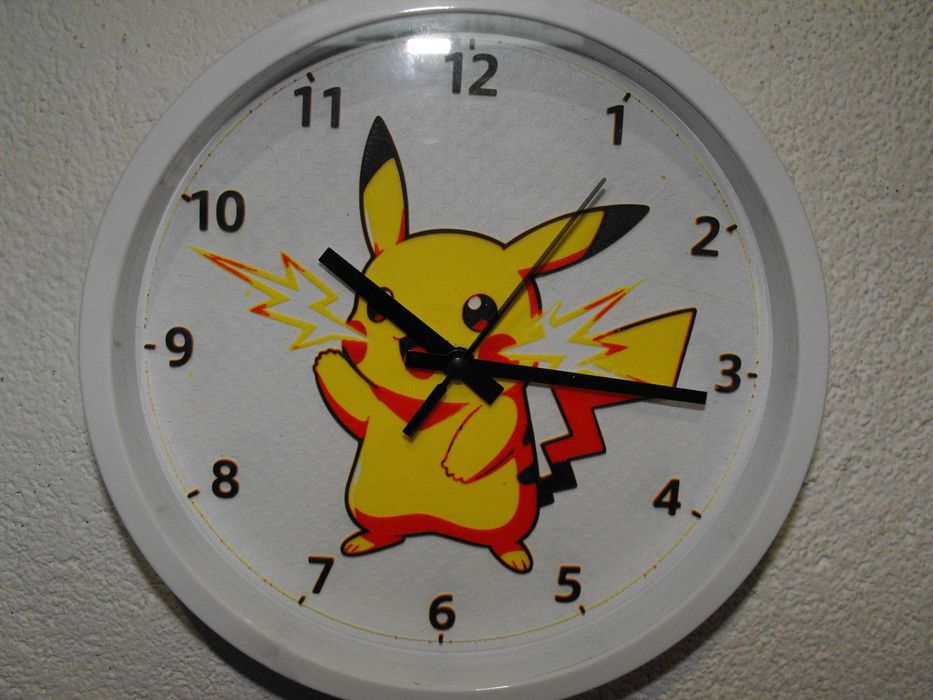 Relógio de Parede - Pikachu Shock | Série Timecore