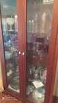 Móvel em vitrine de vidro