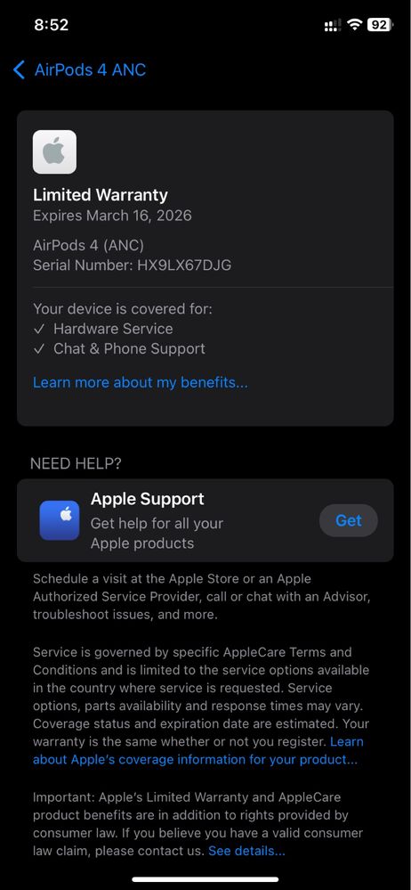 AirPods 4 with Active Noise Cancellation(ANC)
