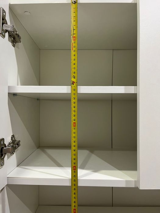 Szafka łazienkowa nad pralkę biała