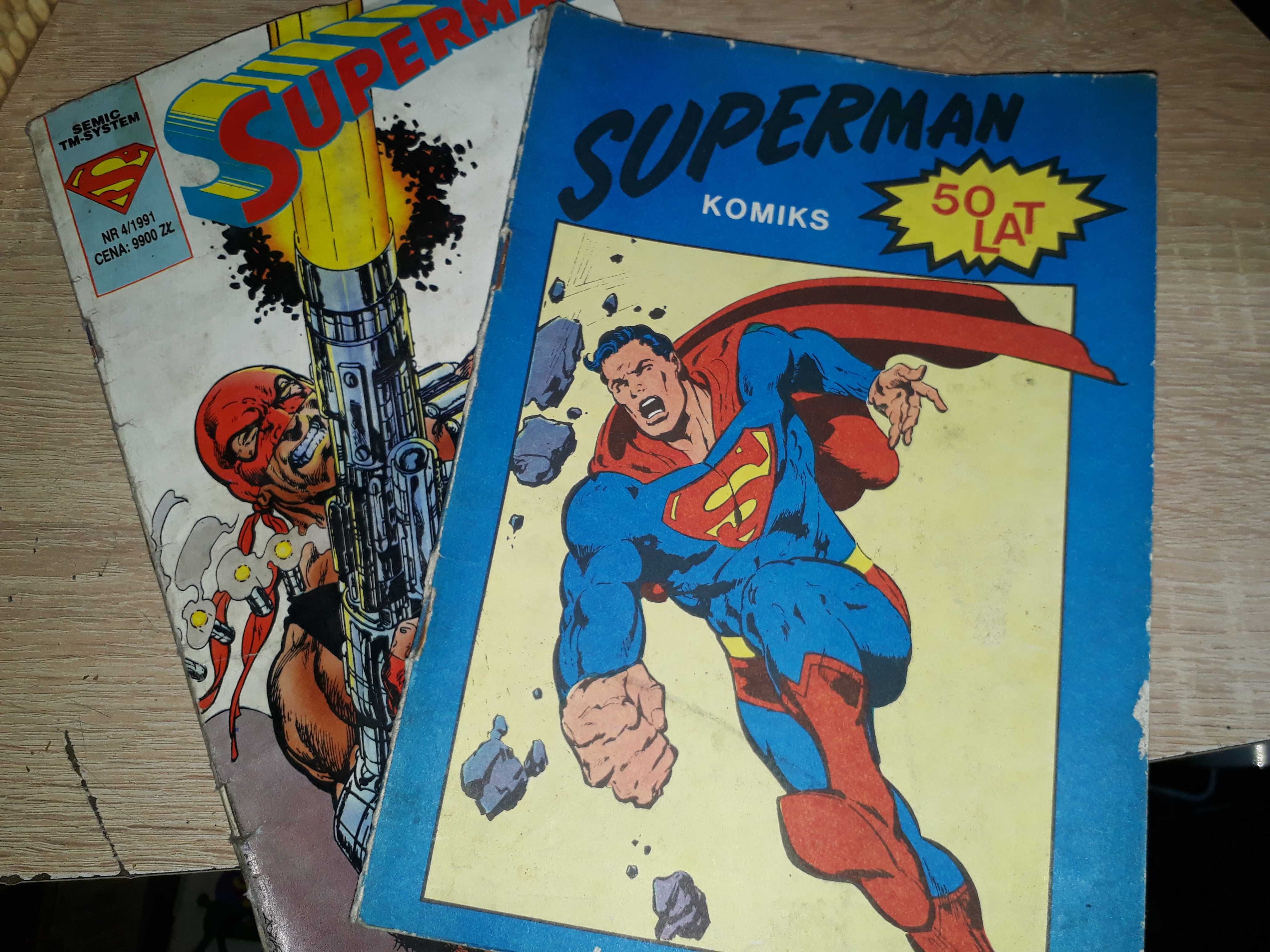 Komiksy retro superman 1991