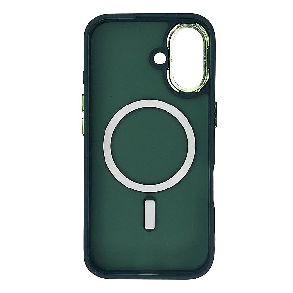 Etui Wozinsky Fashion Case z MagSafe na Samsung Galaxy S24 FE - zielon