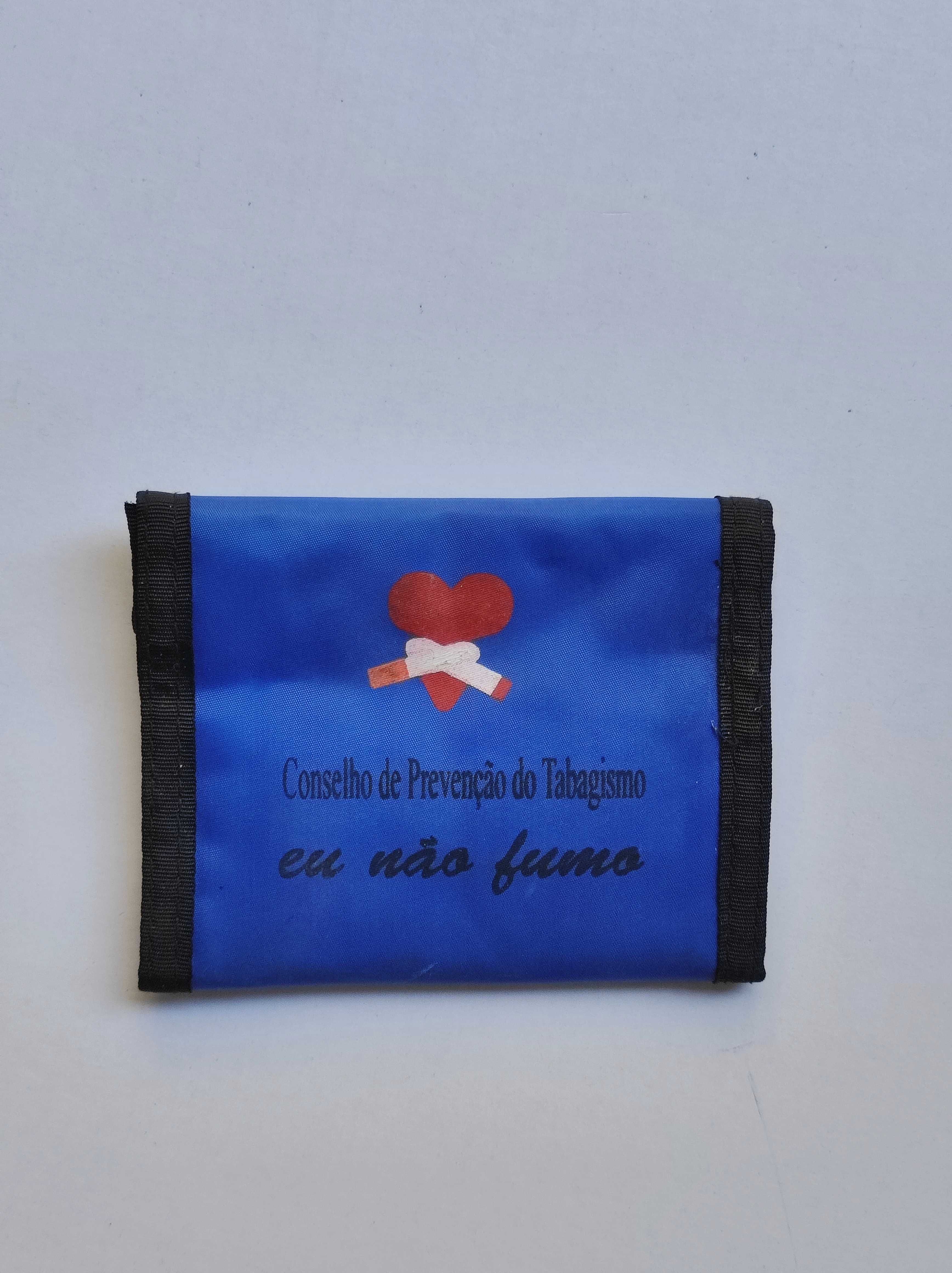 Carteira retro anos 90 programa prevenção tabagismo / eu não fumo