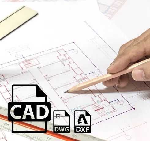 Rysunki techniczne 2D CAD