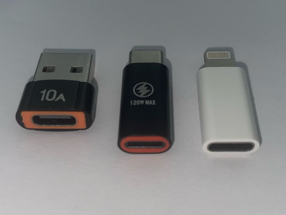 Переходник адаптер лайтинг  USB.