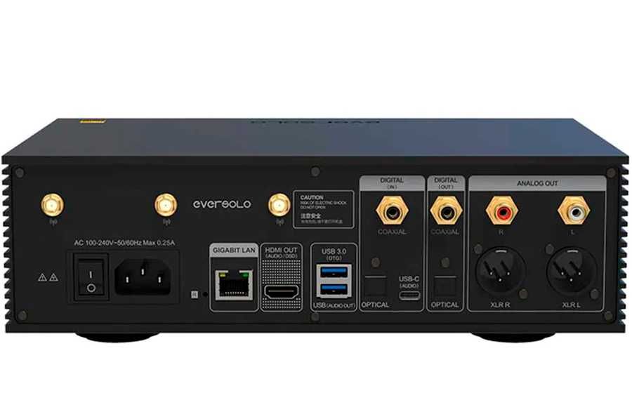 EVERSOLO DMP-A6 - streamer com DAC
