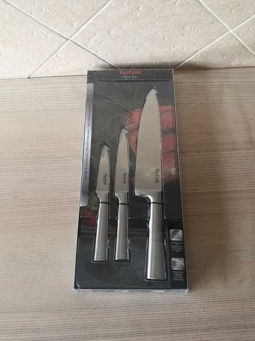 Conjunto de Facas Tefal Expertise – Lâmina de Alta Precisão