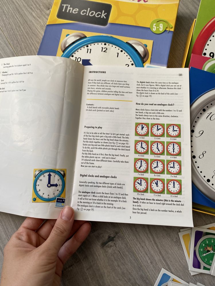 Gra planszowa „The clock”
