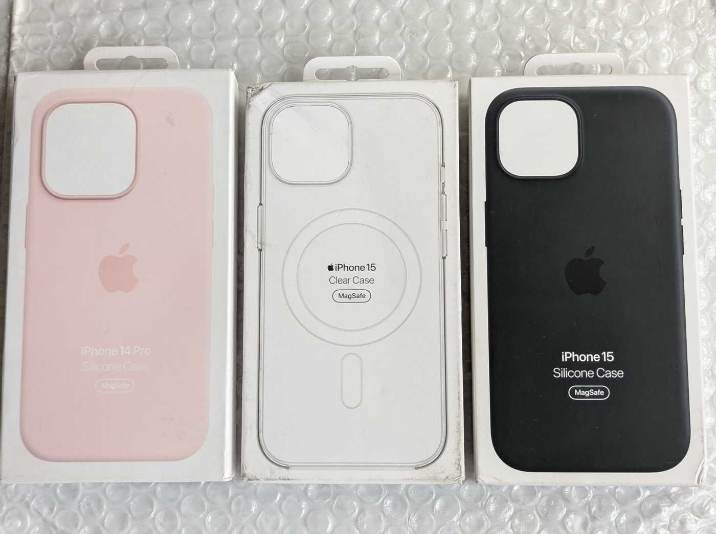 Нові запаковані Apple iPhone 13 14 15 Pro silicone Clear Case