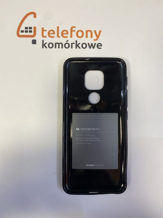 Etui Case Guma  Firmy JELLY CASE Motorola G9 PLAY Black Czarny