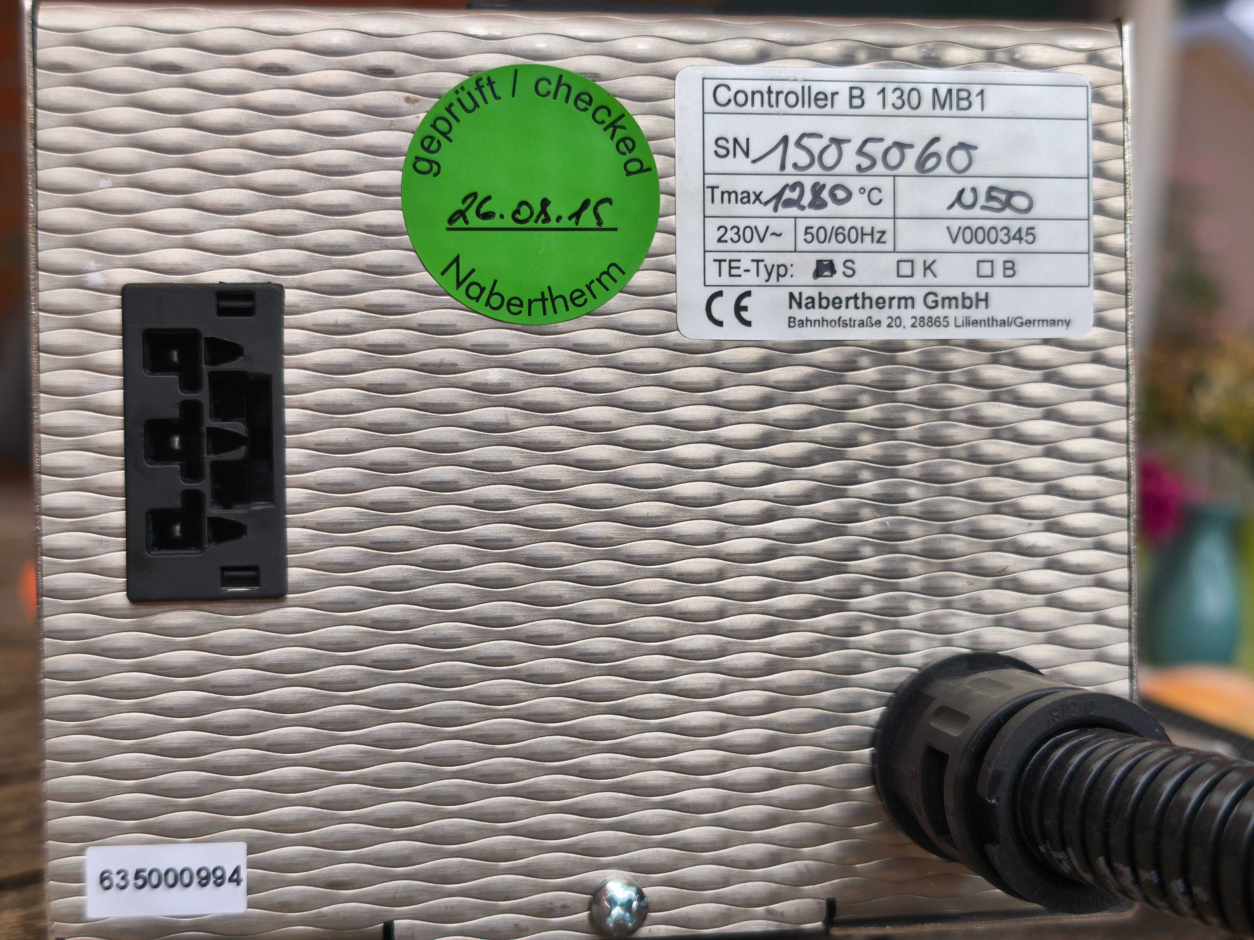 Controlador de temperatura Nabertherm B 130 – estado impecável