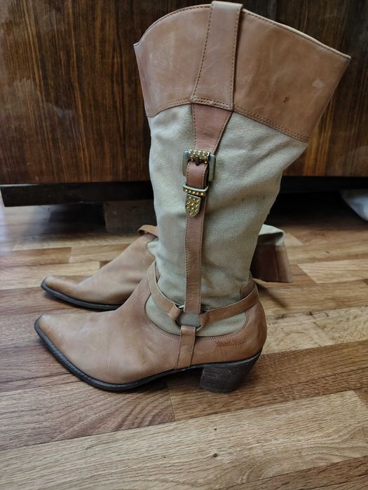 Чоботи напівчулки 41