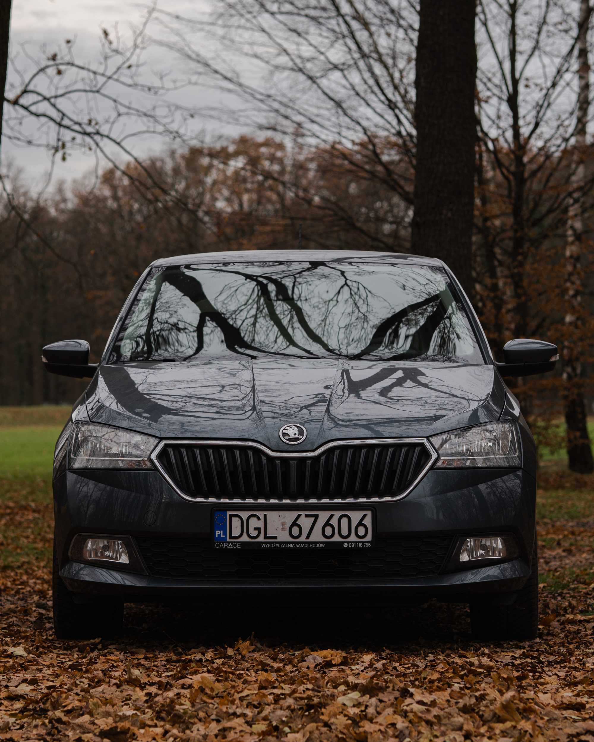 Wypożyczalnia  aut wynajem samochodów - Skoda Fabia LPG / 95 tsi