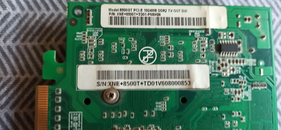 Nvidia GeForce 8500gt 1024MB DDR2