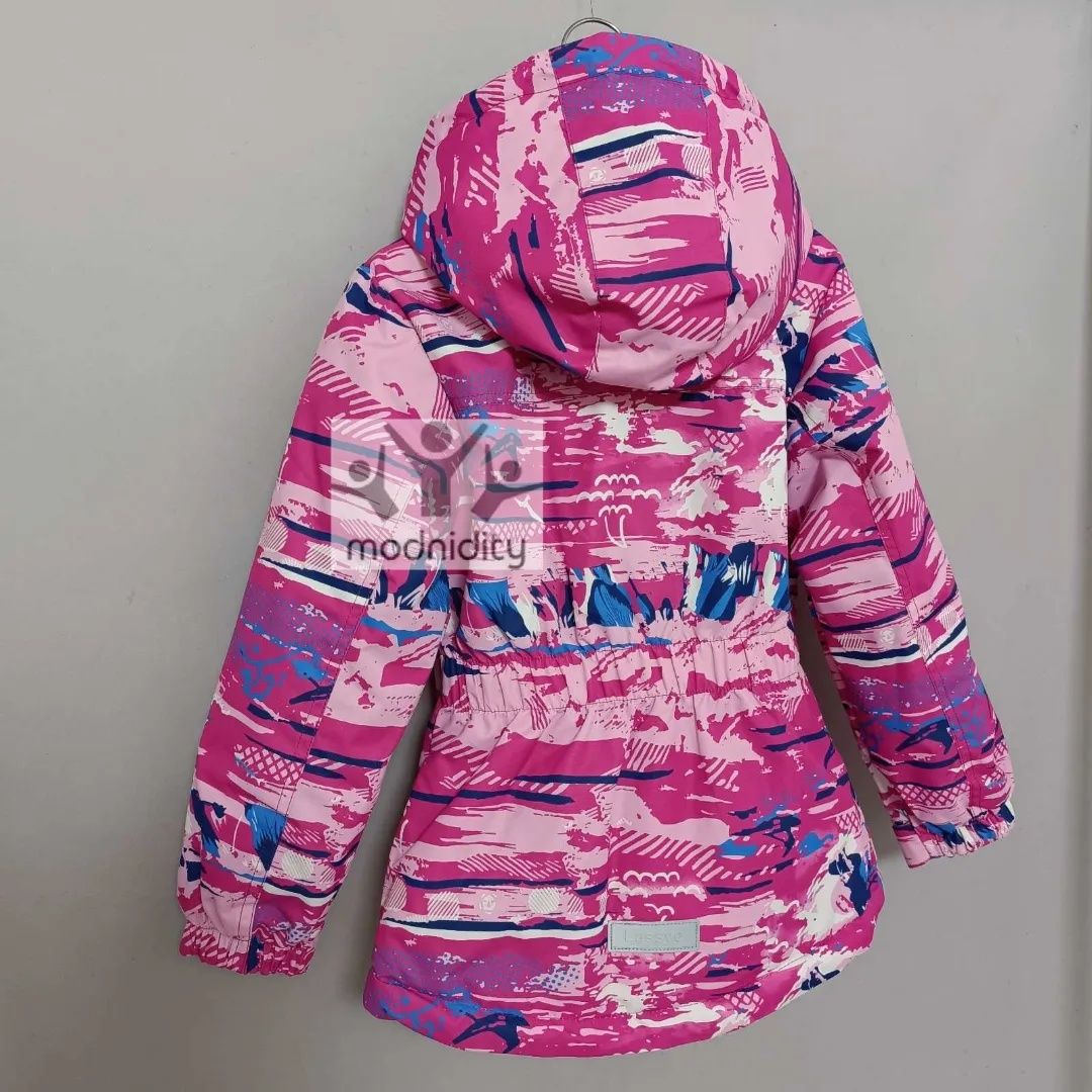 Демісезонна термо куртка для дівчаток на 116-140