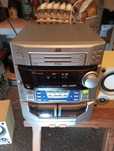 Duża wieża używana JVC MX-J35R bez pilota. Made in Japan 100 Watt