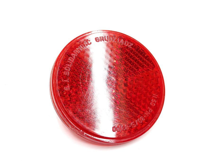 NOWY Odblask tył Solidarność Grudziądz Flaming Karat BMX Salto Sport