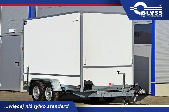 Blyss F2030HTD  Przyczepa Furgon Kontener BLYSS, F2030HTD, Hamowany