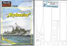 Mały Modelarz 7-8 1997 ORP BŁYSKAWICA + WRĘGI 1:200