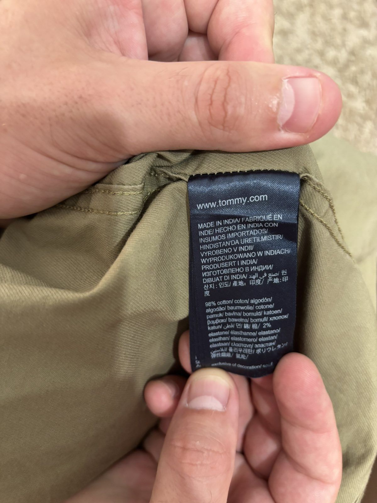 Овершот сорочка Tommy Hilfiger