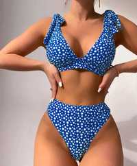 Piękny strój kąpielowy dwuczęściowy kostium bikini