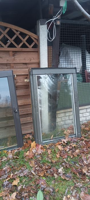 Okna dachowe po demontażu