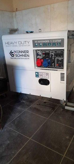 ДИЗЕЛЬНИЙ генератор Könner & Söhnen KS 9200HDES-1/3 ATSR.