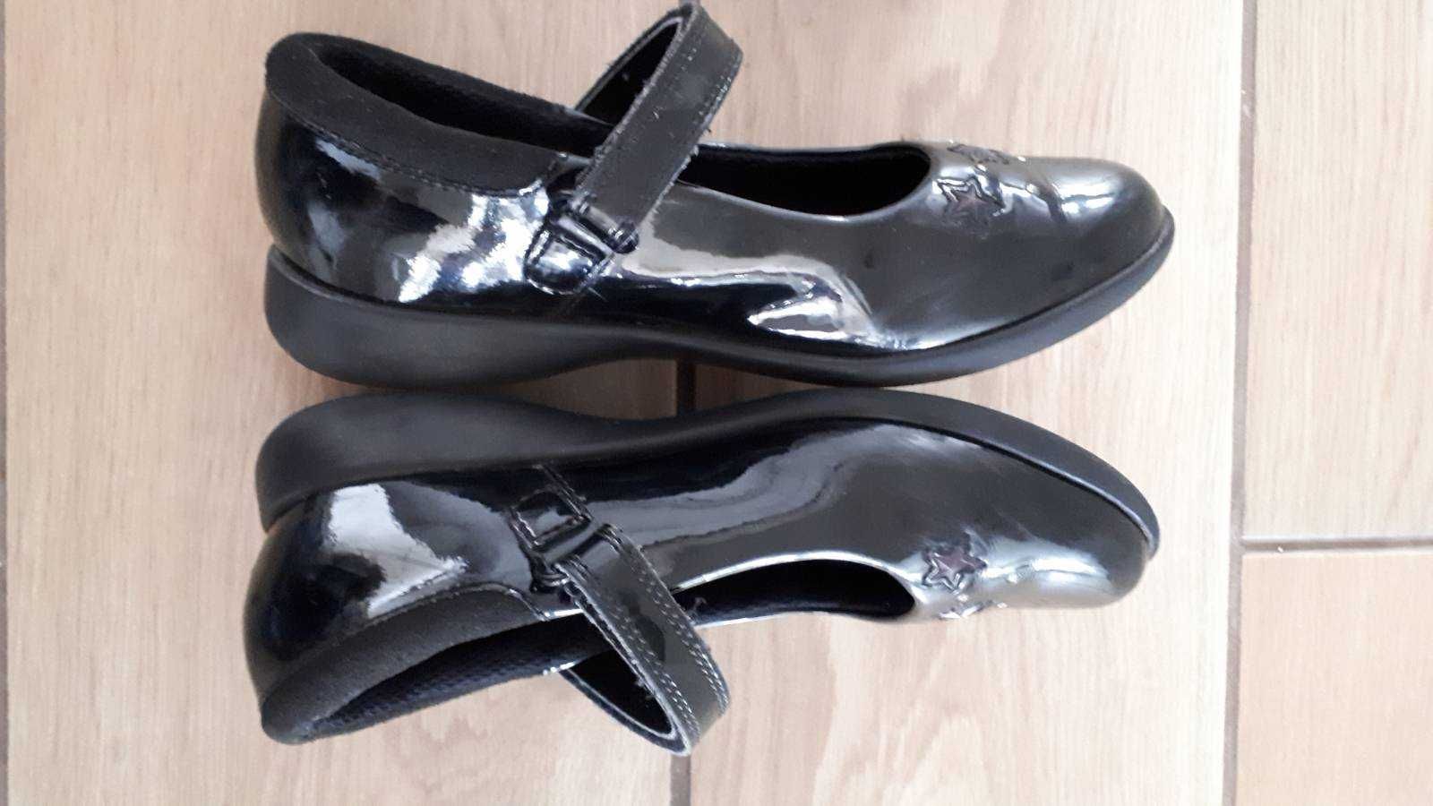 Buty galowe, baleriny, Clarks, r. 31,5 (20,5 cm)