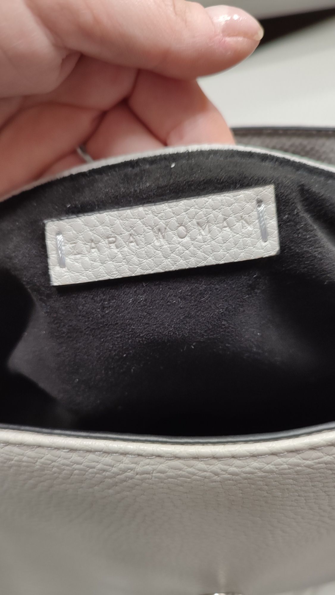 Трендовая  сумка через плечо шоппер хобо багет zara зара
